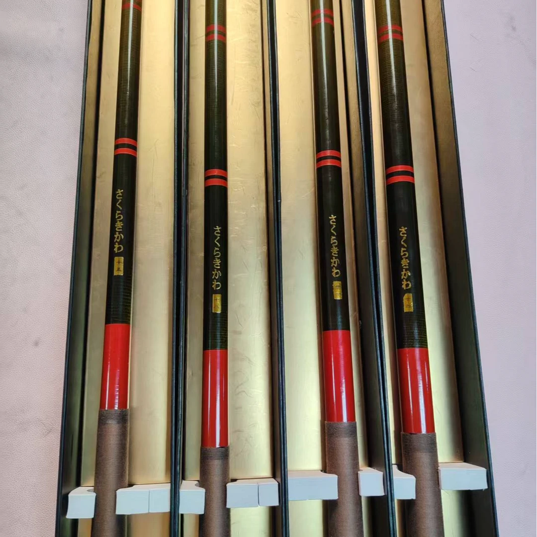 红新品日式杆台钓鱼竿不带包装盒