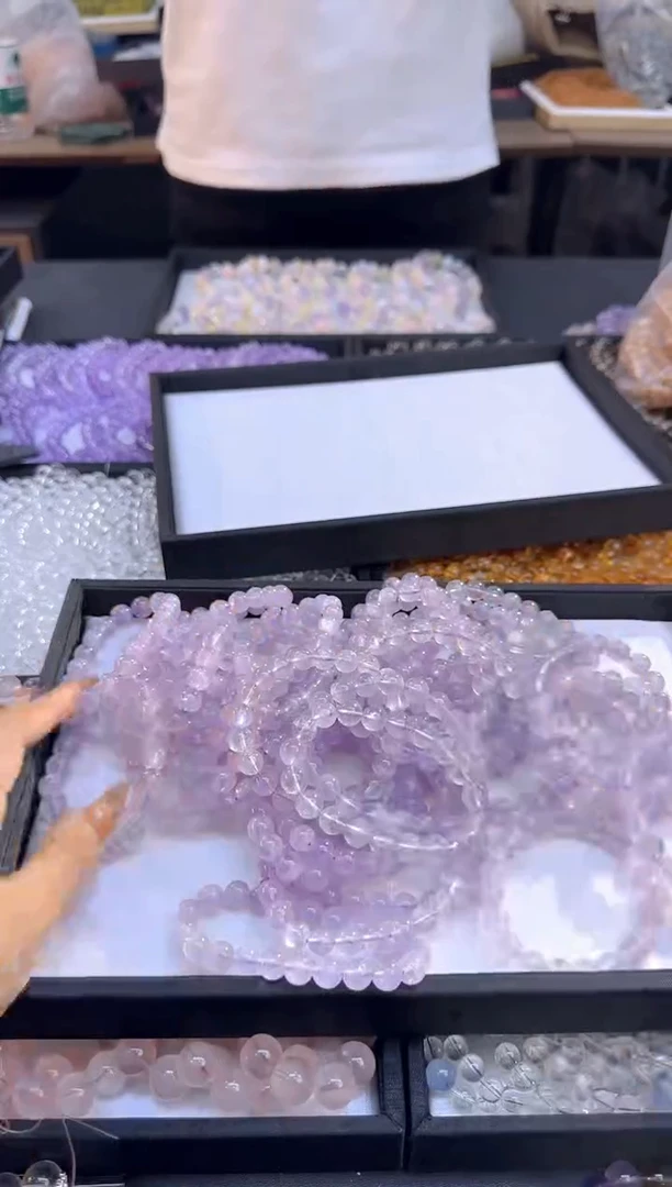 【闪购商品】水晶手串未镶嵌135/多样性发其一/卡9