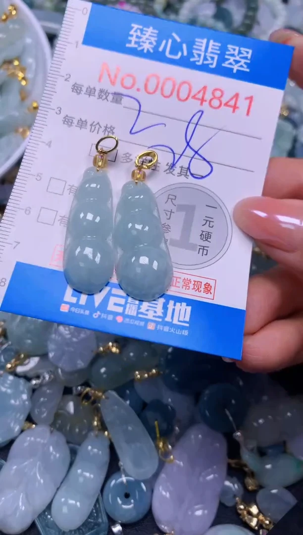 吊坠(不含链)未镶嵌翡翠4841
