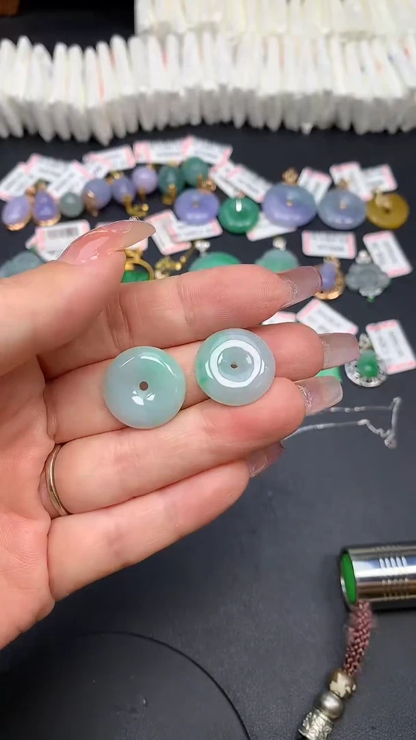 翡翠未镶嵌吊坠(不含链)MS188462（多样性发一件）