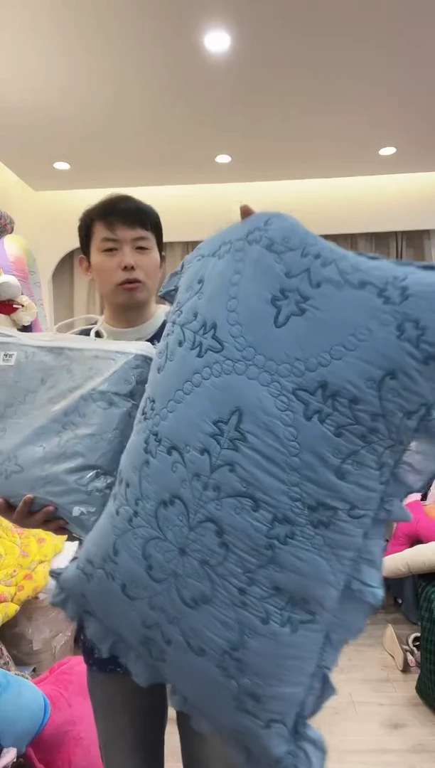 棉棉本**神D07 蓝色三件套