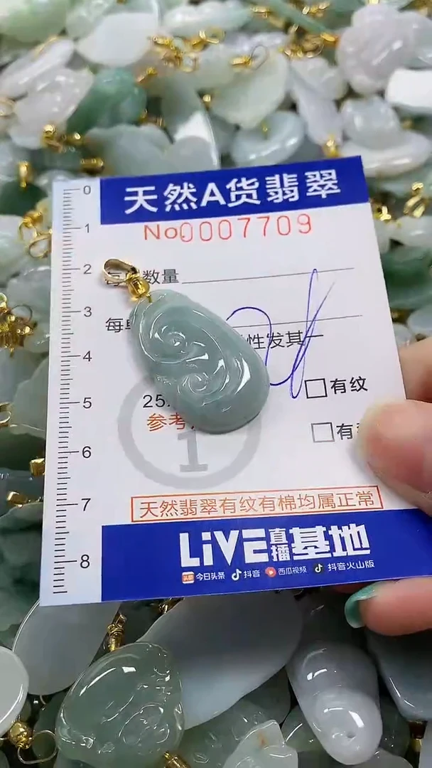 颈饰未镶嵌翡翠纯天然a货翡翠