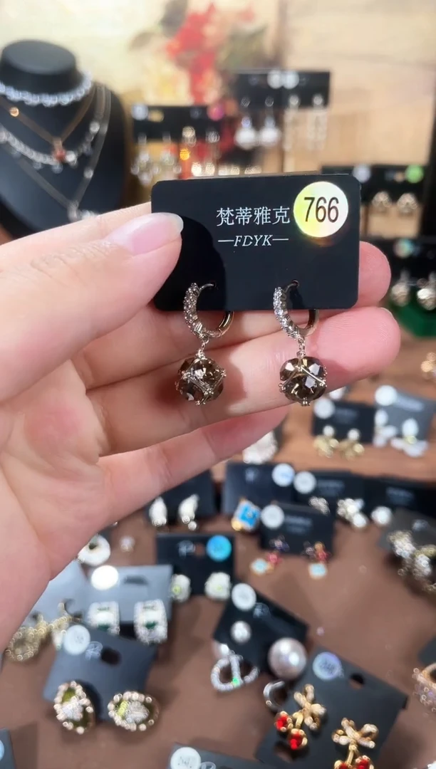 合金925银锆石梵766