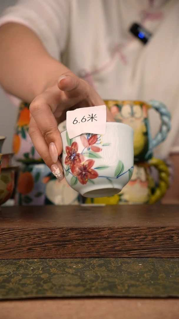 摆件泥垚手作 景德镇手工手绘器物
