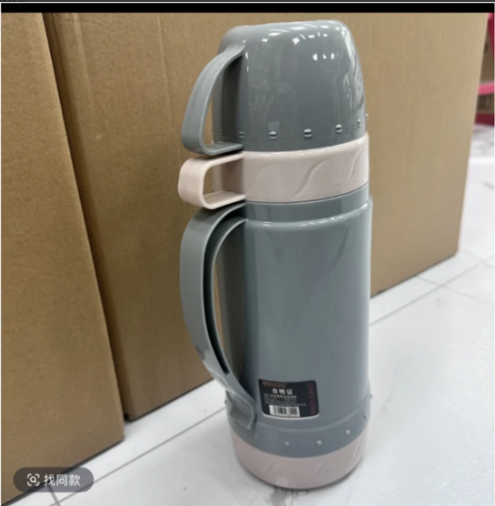 便携热水瓶旅行过滤中国风保温壶定温家用防烫暖水壶（随机发货）