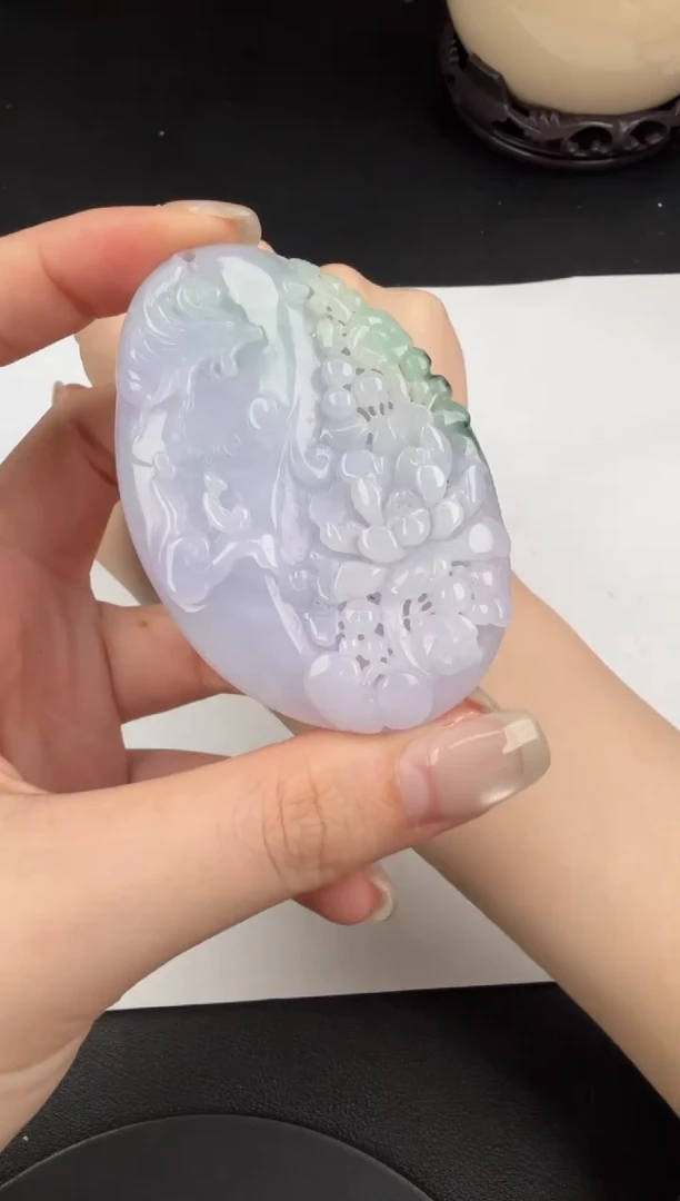 吊坠(不含链)未镶嵌翡翠翡翠饰品-162