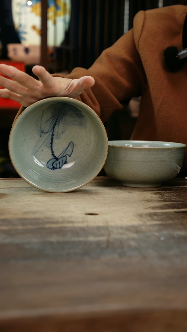 【闪购商品】瓷片景德镇纯手工釉下彩精品餐具