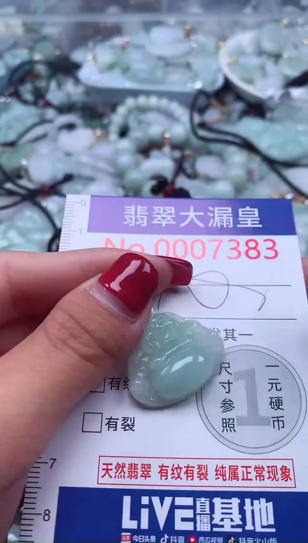 颈饰未镶嵌翡翠7383