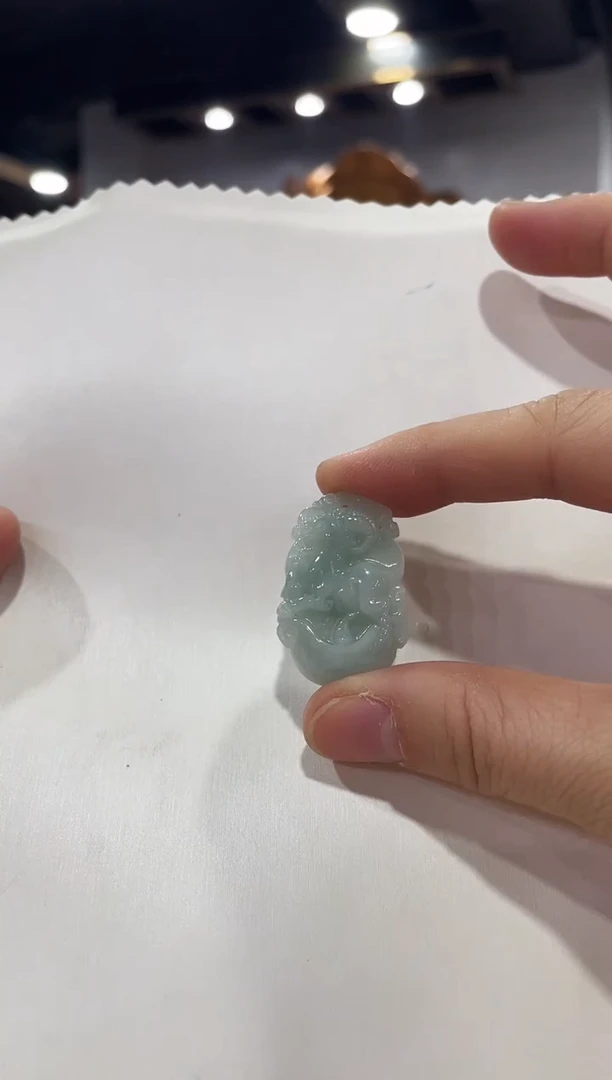 颈饰未镶嵌翡翠羊56（多样性发一）