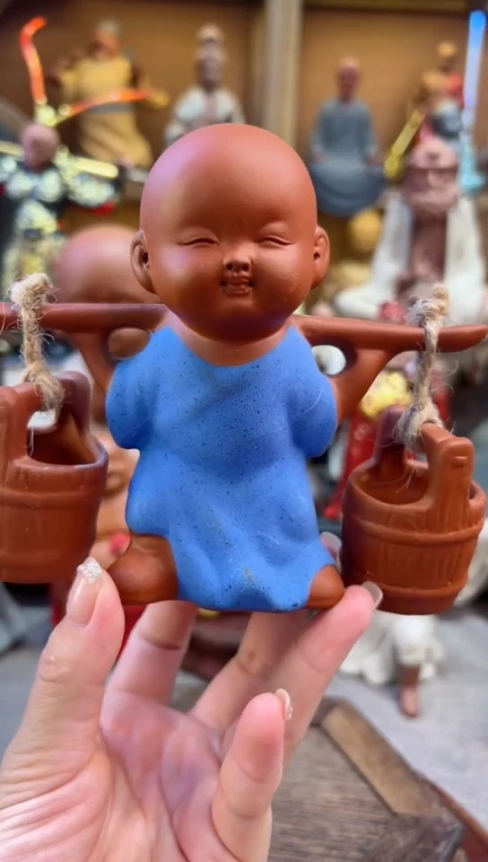 紫砂茶宠器闵茶宠摆件