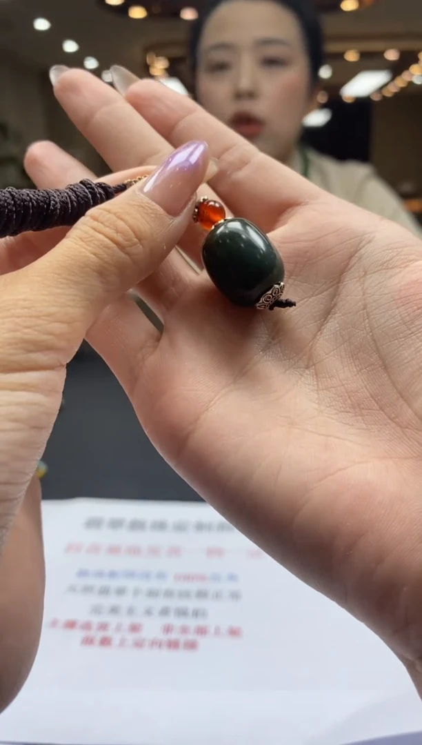 颈饰未镶嵌和田玉贞城散珠批发DIY多样性发