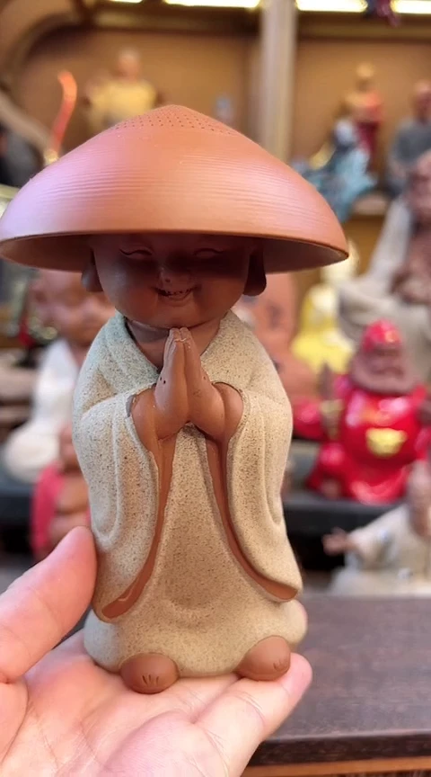 紫砂茶宠器闵茶宠摆件