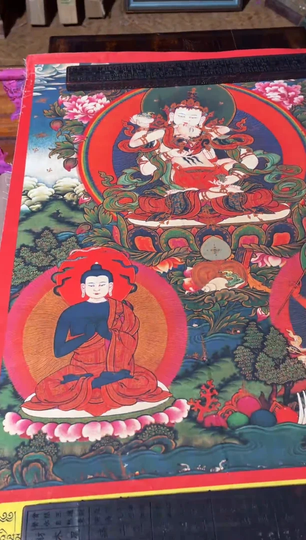 卷轴画东东唐卡tk16