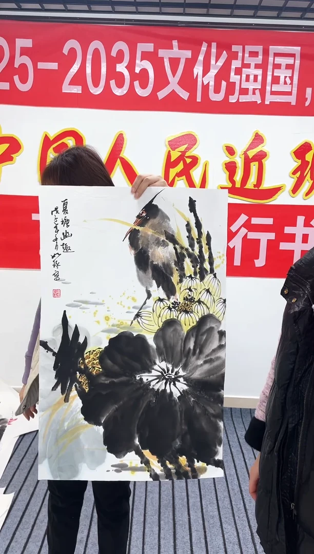 精品国画花鸟作品