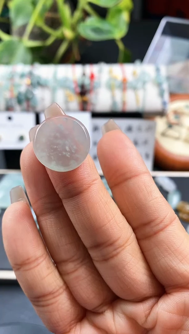 【闪购商品】翡翠配石圆无事牌