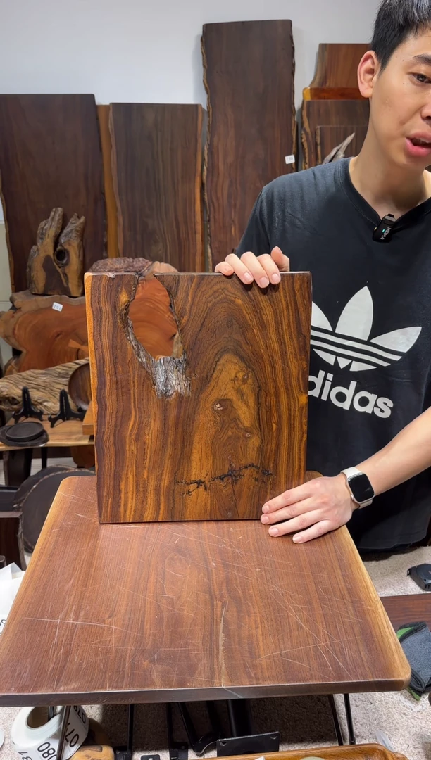 风车木（黑檀木）尺寸39*33*2.3编号025