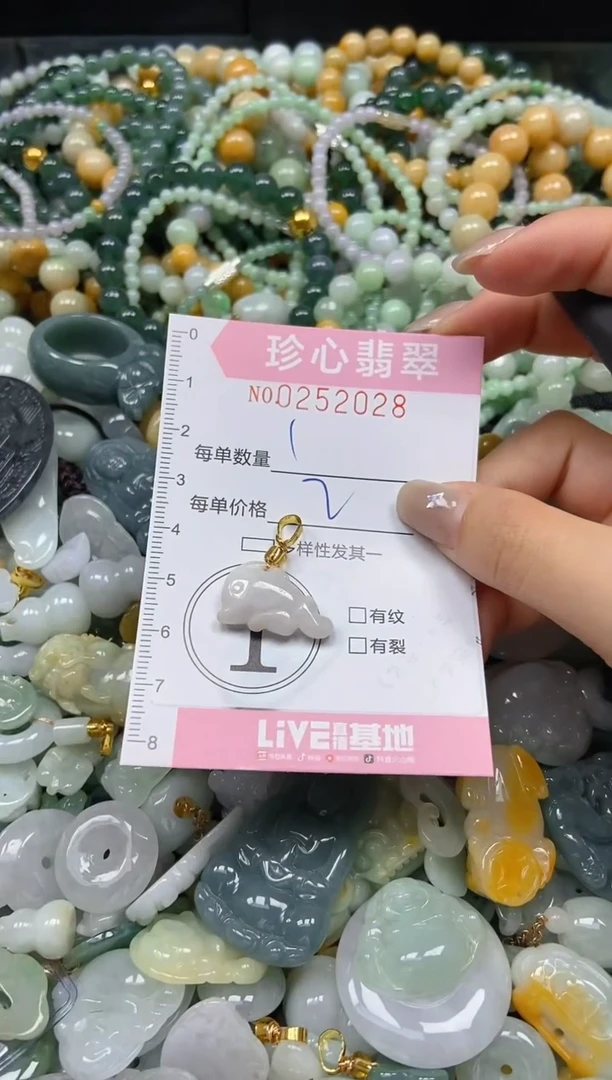 翡翠未镶嵌颈饰闪购0252028