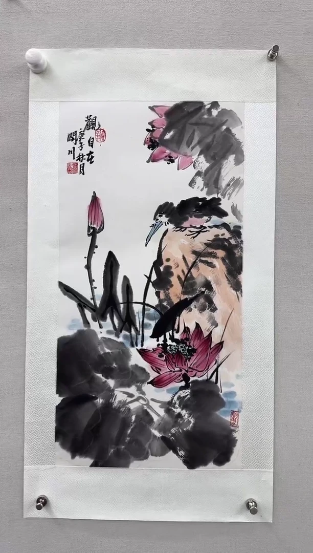国画贺润川-国画花鸟2平尺