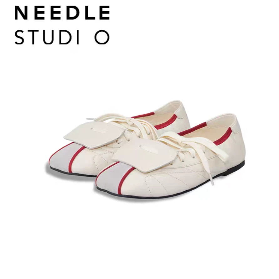 NEEDLE 设计师 25春款「Sense of relaxation」平底运动感芭蕾舞鞋