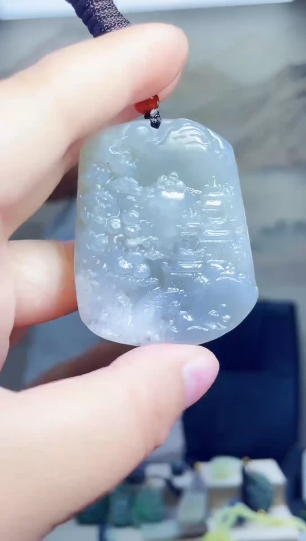 颈饰未镶嵌和田玉1