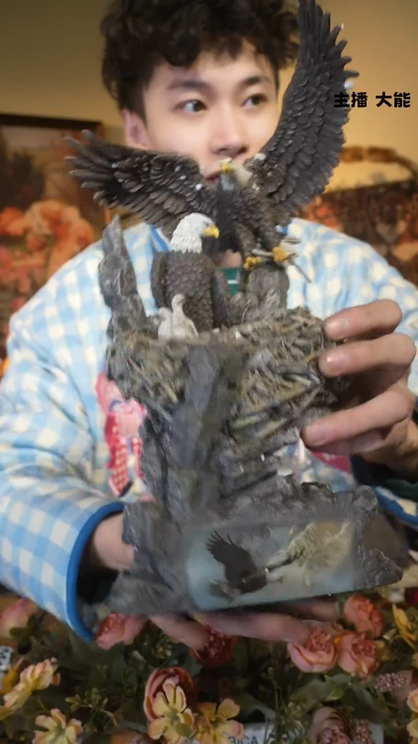 【闪购商品】默认微瑕高端树脂陶瓷摆件W402