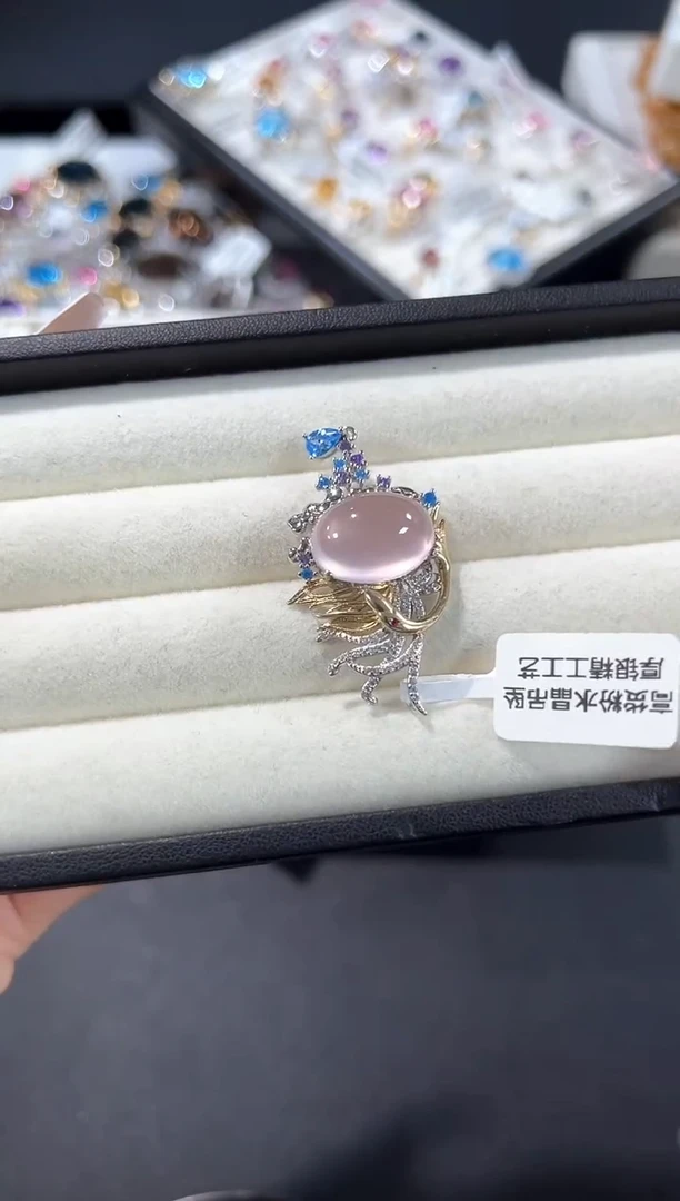 吊坠(不含链)银S925镶嵌水晶15u多样性发其一【1个】
