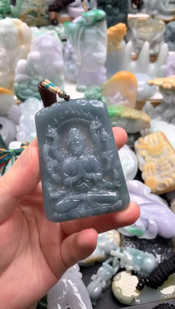 吊坠(不含链)未镶嵌翡翠1