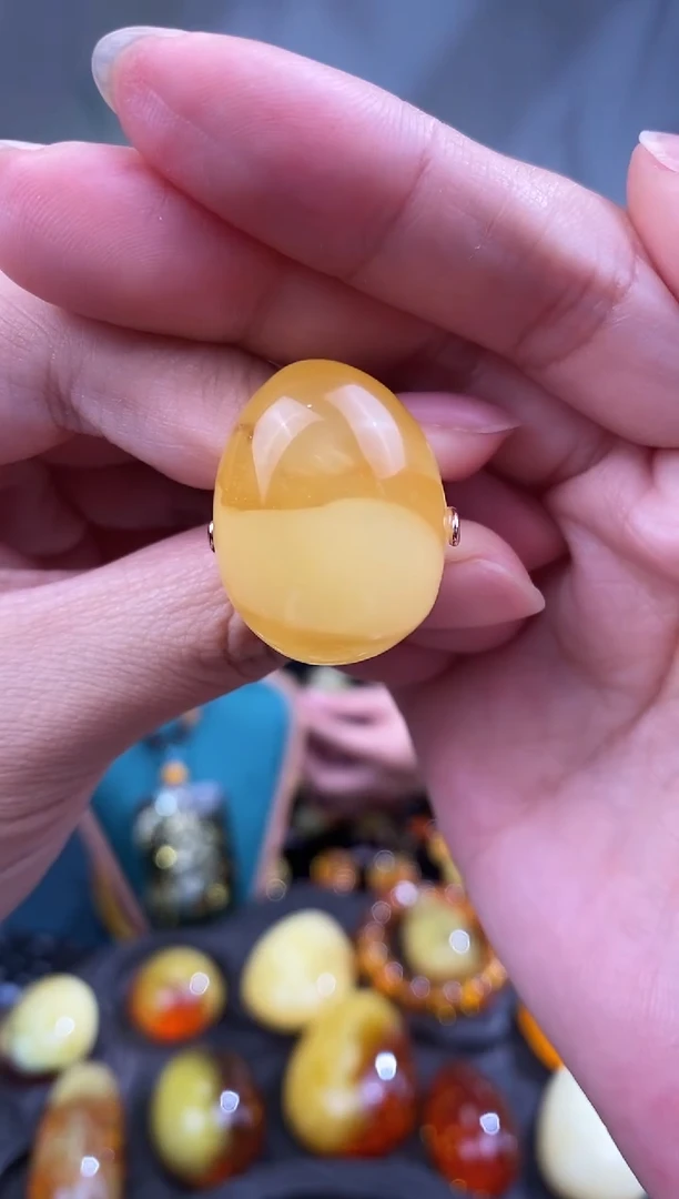 裸石琥珀未镶嵌基地发货 一物一证 顺丰包邮