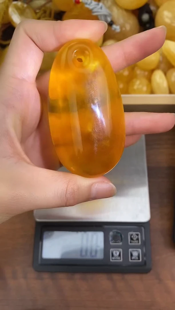 裸石琥珀未镶嵌天然琥珀蜜蜡