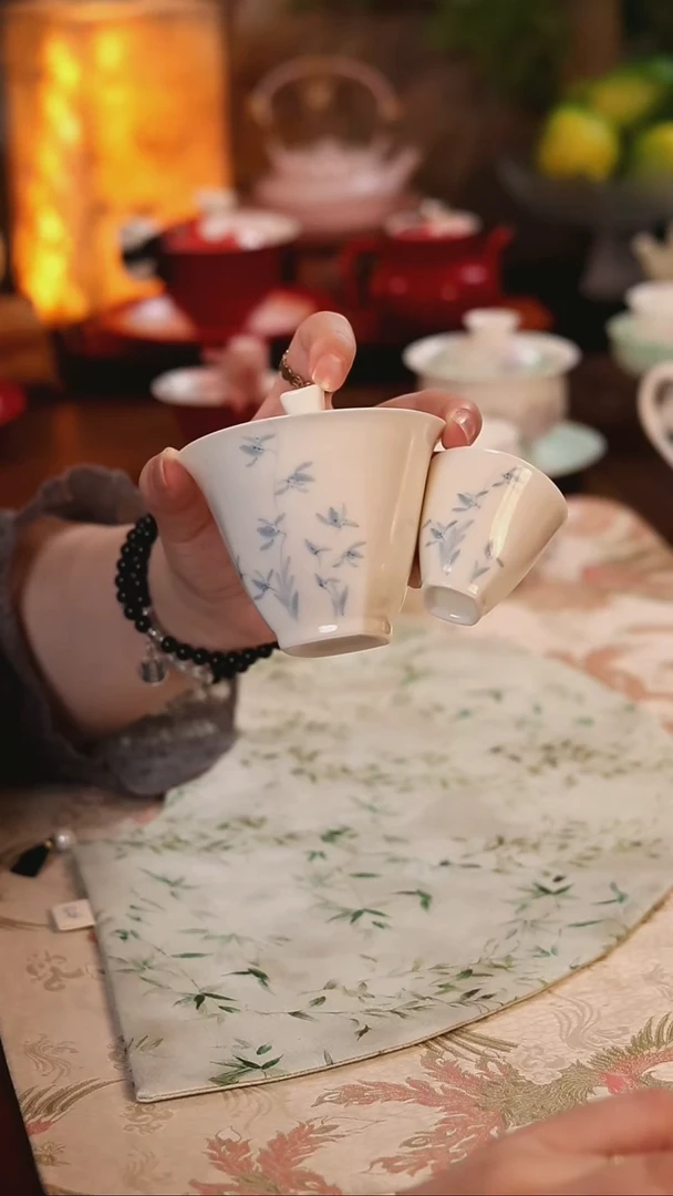 盖碗+茶杯 哈哈哈哈