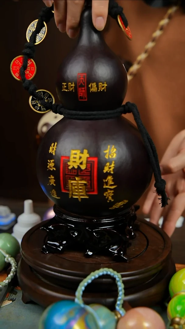 358号900ml左右非遗大漆酒葫芦