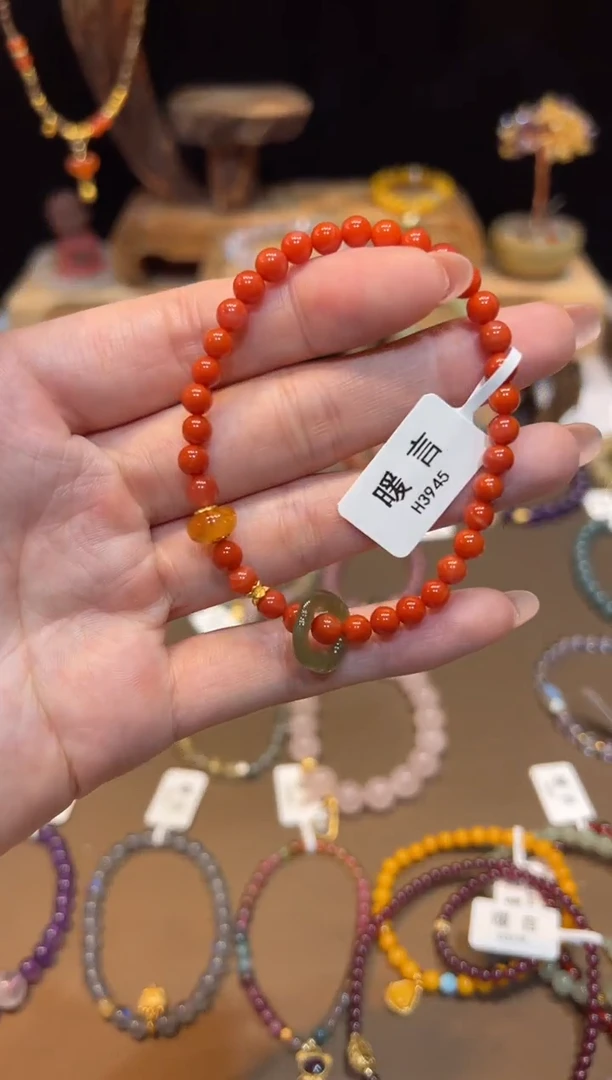 手饰玛瑙未镶嵌手饰@@H3945