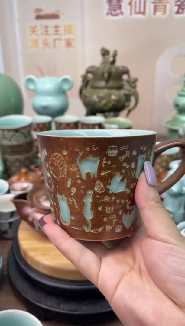 瓷 慧仙青瓷 龙泉青瓷大促