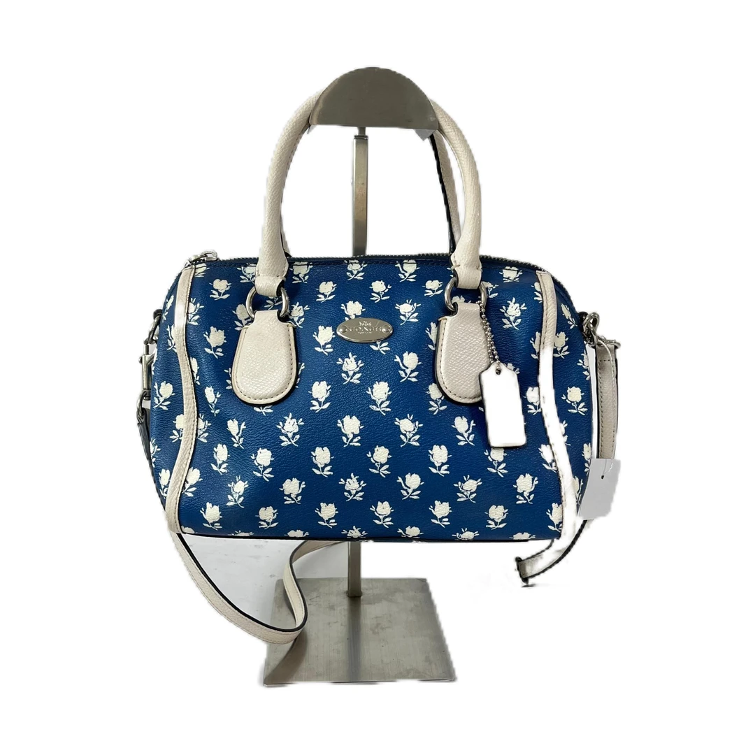 95新 COACH/蔻驰 印花PVC单肩手提斜挎包 AF-10413-B