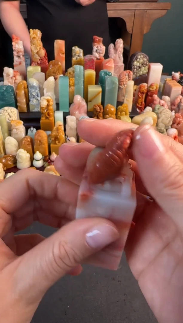 青田石印石包四字3767