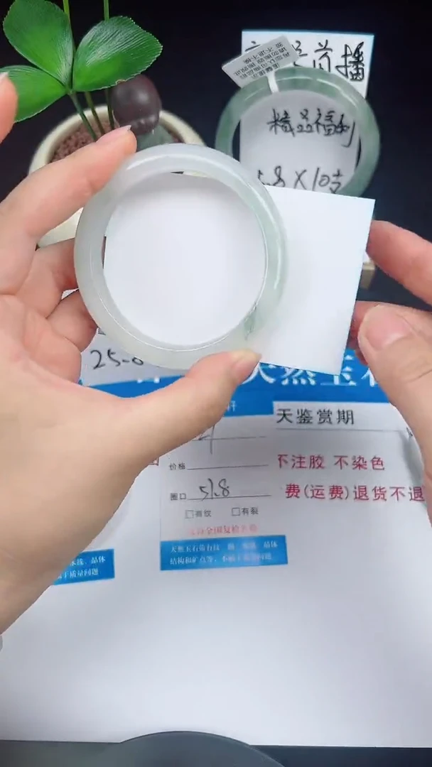 未镶嵌手镯石英质玉21-57/58