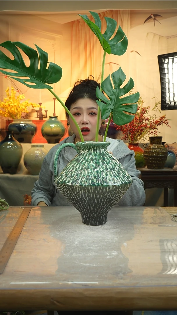 高26口10高温陶瓷花瓶