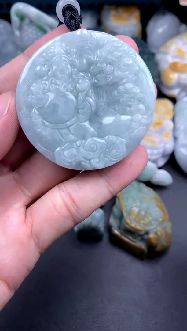 吊坠(不含链)未镶嵌翡翠1