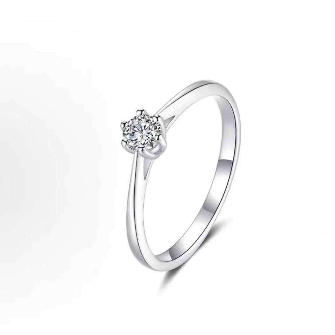 【南非甄选】高端定制设计周家六爪0.3ct