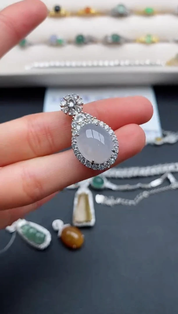 银S925镶嵌戒指翡翠3333333+1