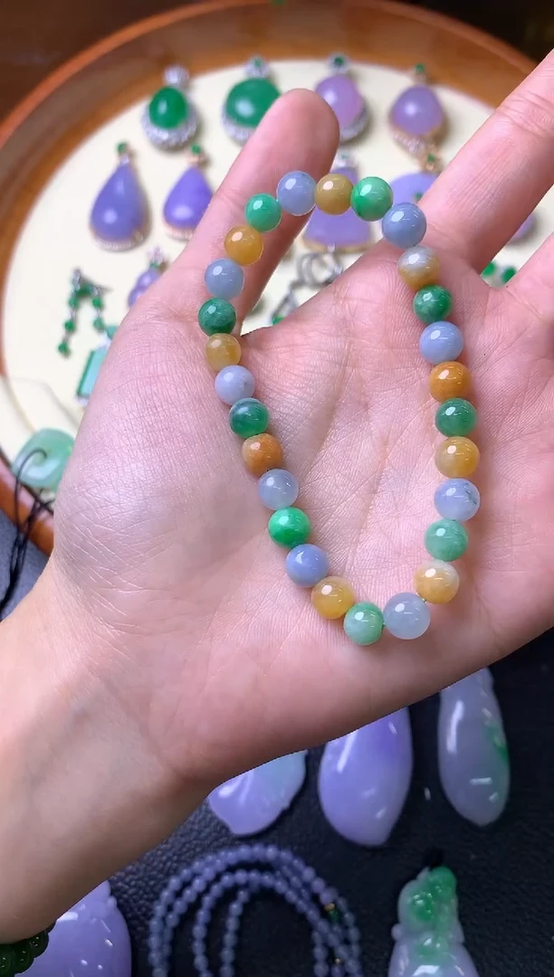 【闪购商品】翡翠手串未镶嵌手串