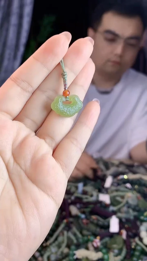 和田玉未镶嵌挂件多样性发货拍一发一