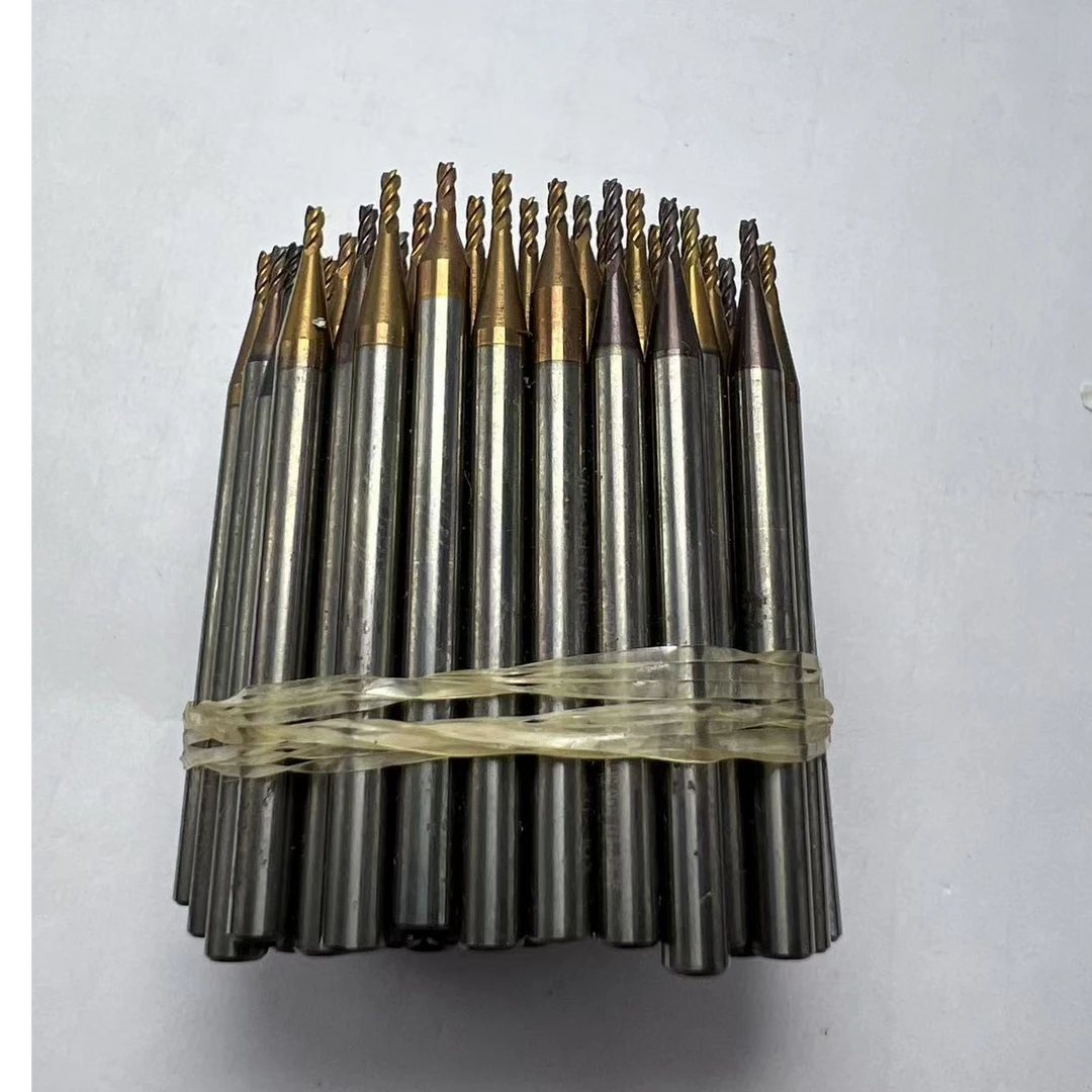 高硬开粗钨钢铣刀D4*2*50L  十支价格