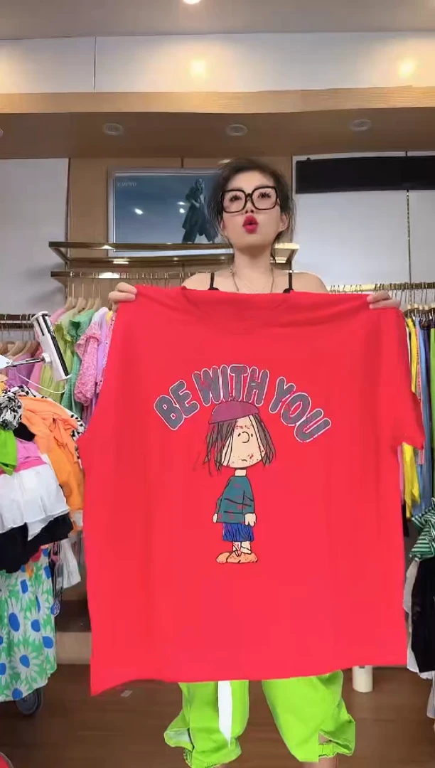 夏季大码百搭休闲T恤高品质