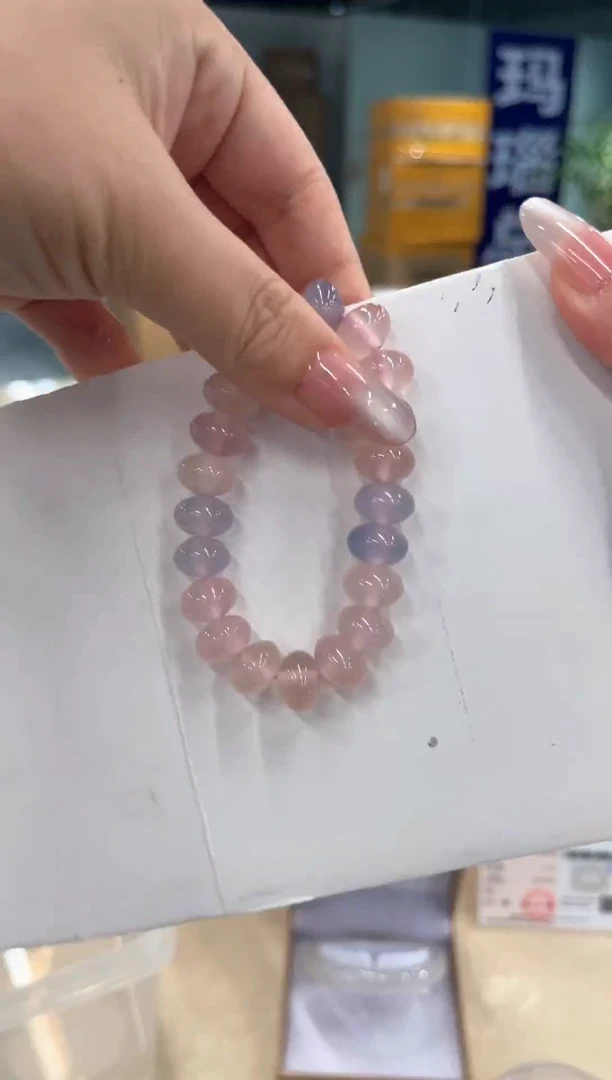 合金手链玛瑙/玉髓多宝手串玛瑙玉髓材质