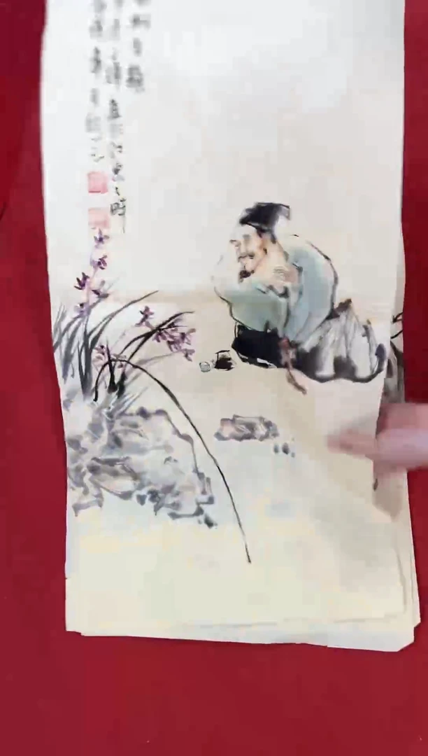 国画国画字画小姐姐真可爱