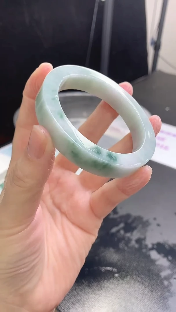 【闪购商品】定制翡翠手镯未镶嵌29 59-61.5正