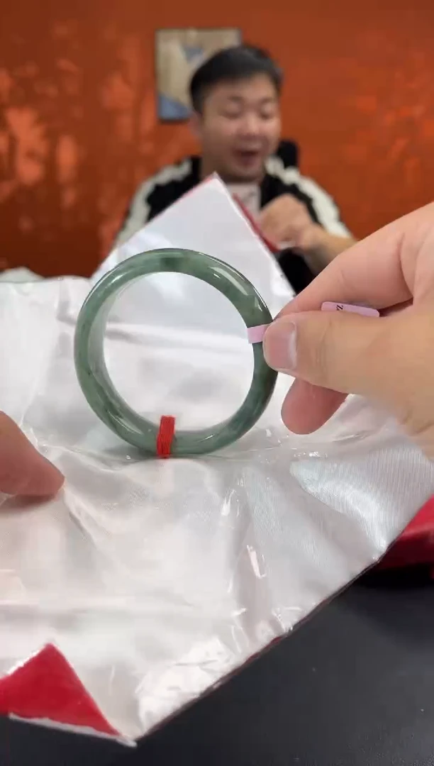 未镶嵌手镯翡翠18 57