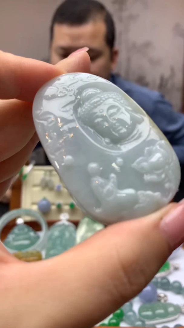 【闪购商品】翡翠颈饰未镶嵌4-天然翡翠