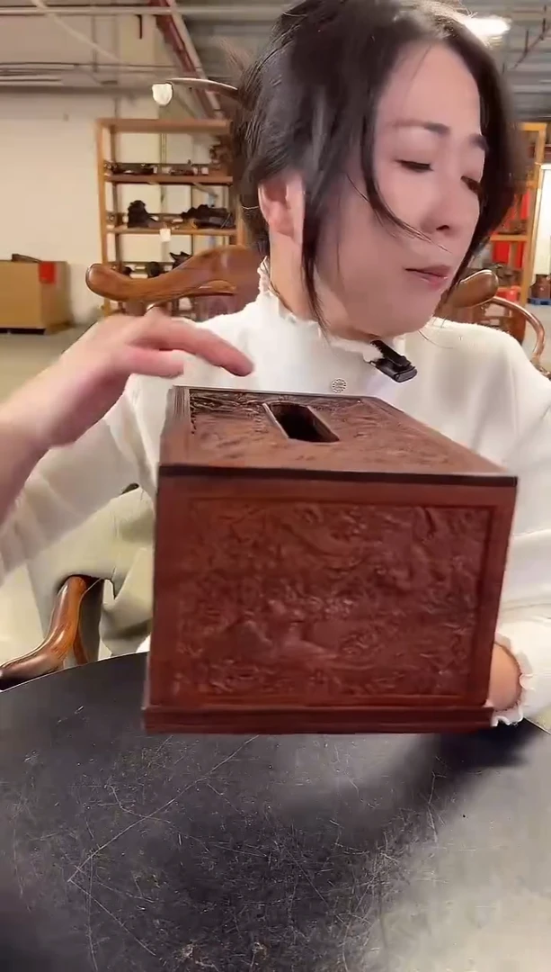 木DZ1642M1丹凤纸巾盒